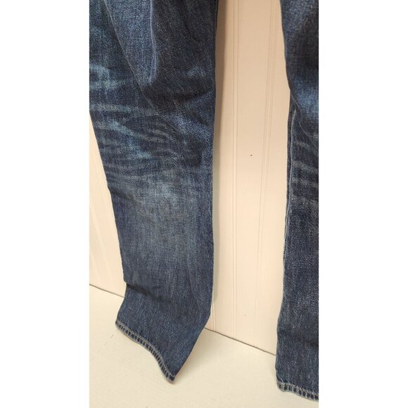 Mens Gap 1969 Standard Fit Jeans 38x32 Medium Wash Denim - Picture 8 of 12